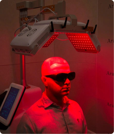 Foto rekonvalescence po transplantaci vlasů